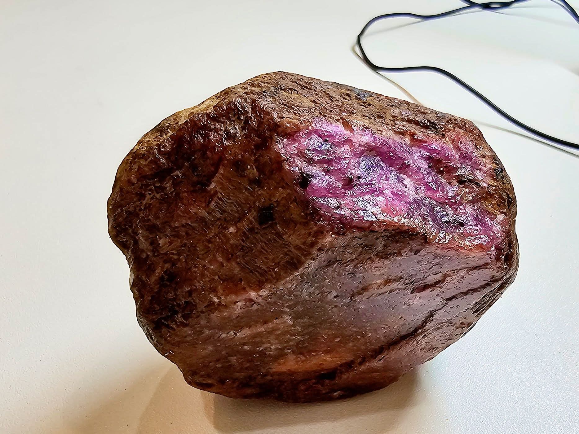 Natural Red corundum ruby