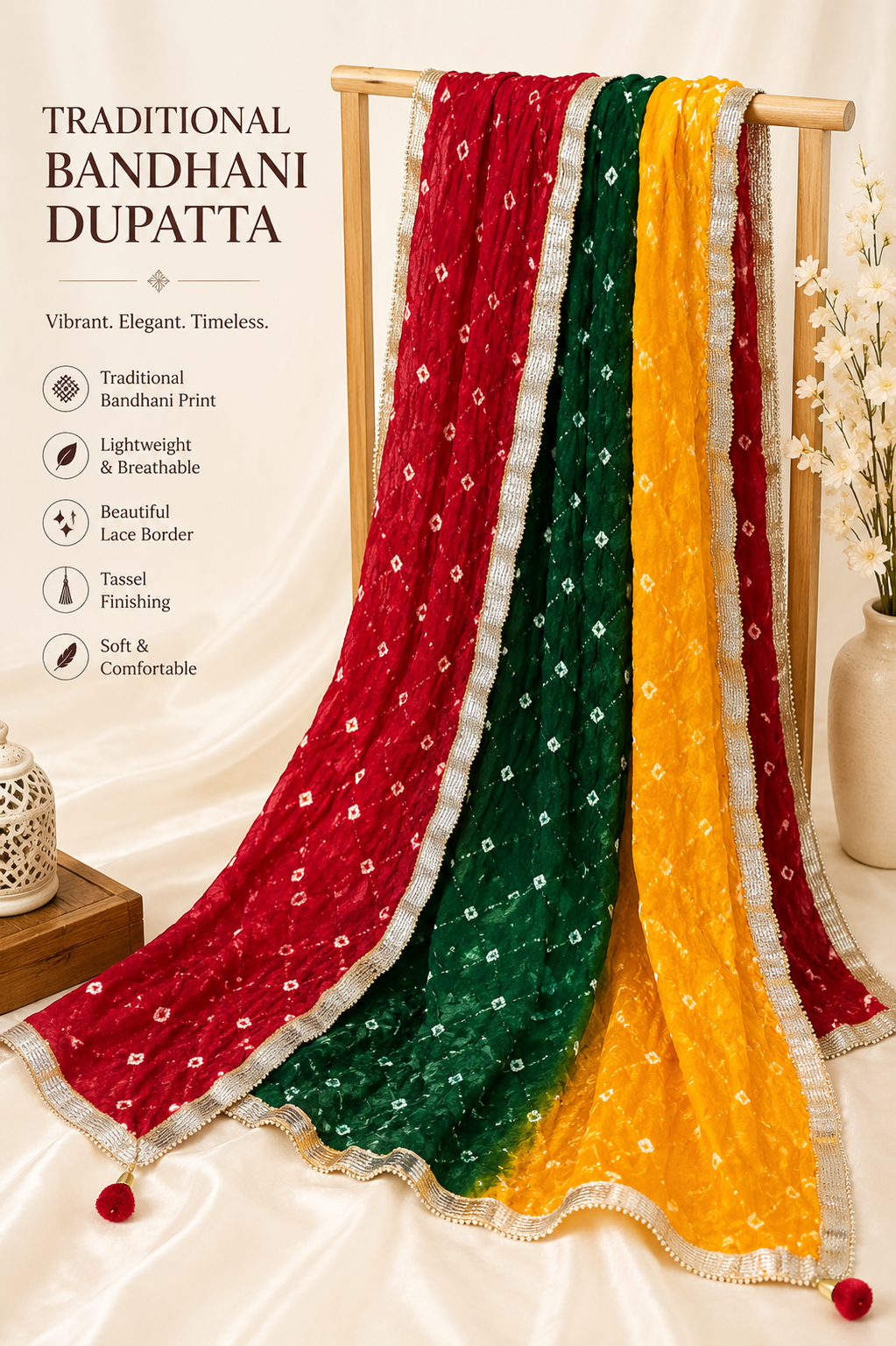 SINGLE FANCY PARTYWEAR DUPATTA VERY HIGH QUALITY