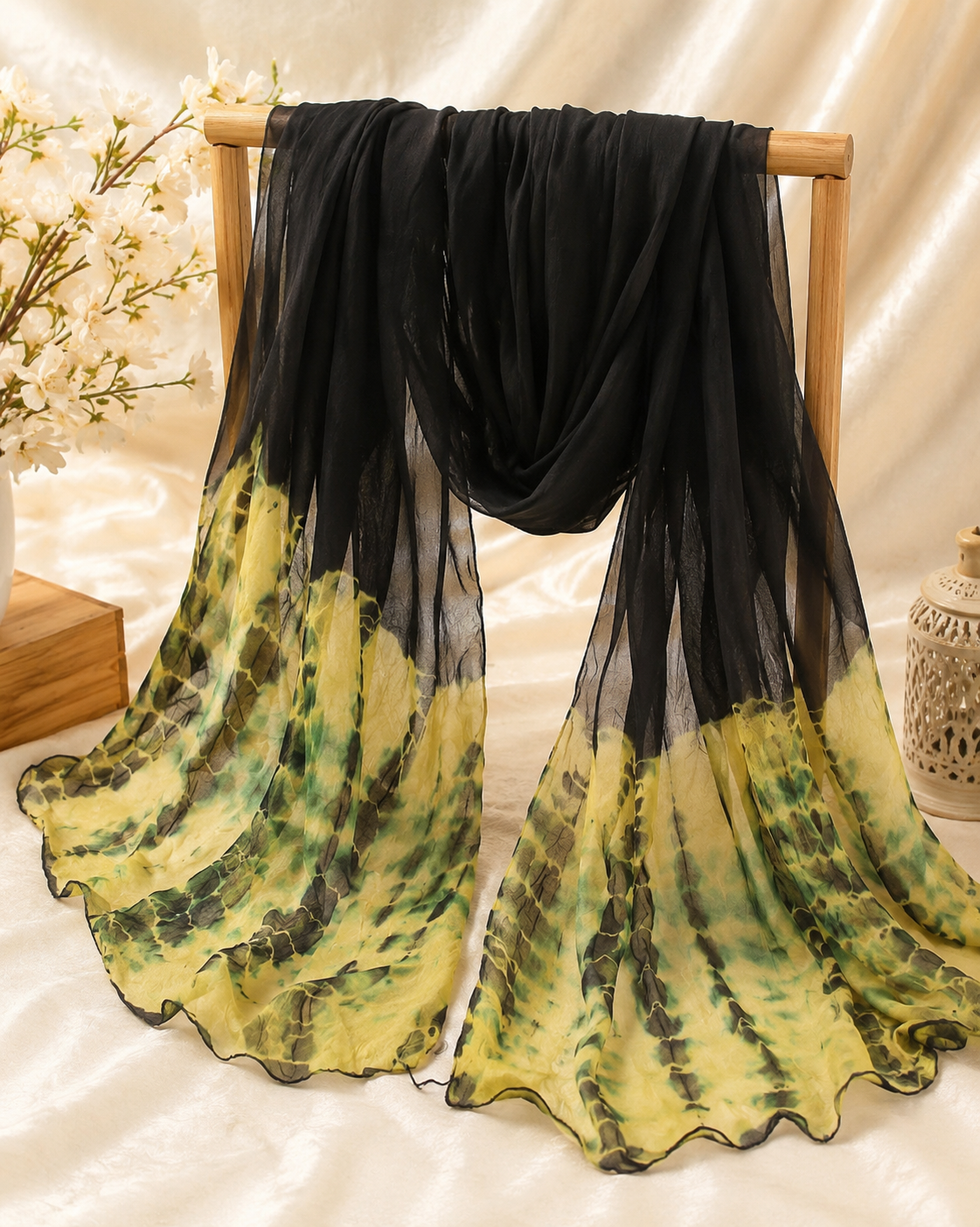 SINGLE SHIFON DUPATTA