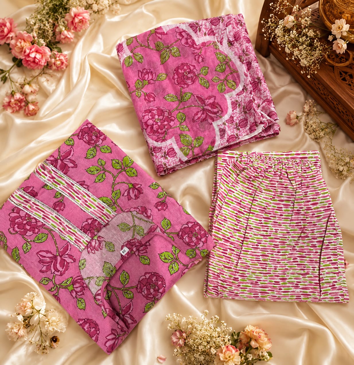 plazo pant set with dupatta
