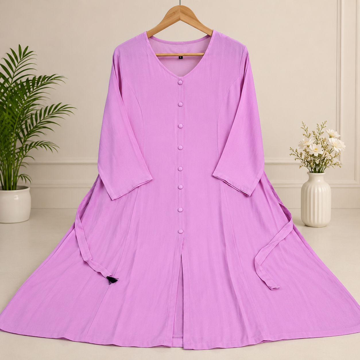 Single reyon kurta